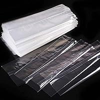 Vista 4 de Bolsas gruesas de paletas de hielo, envoltorios de plástico para dulces, envases de sellado caliente de grado alimenticio