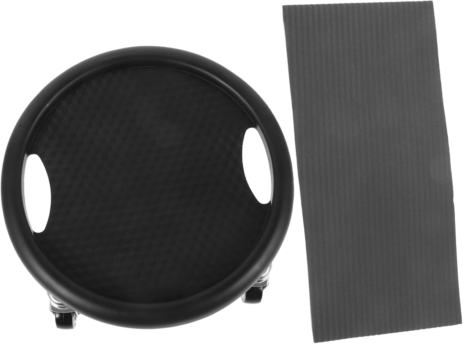 Toyvian 1Set Abdominal Training Slider Discs Equipment for Core Workout Compact Abdominal Exercise Plate with Knee Pad for Home Gym Versatile Sliding Discs for All Smooth