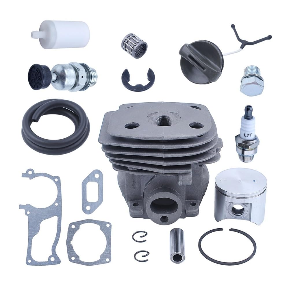 Finis les démarrages impossibles : kit cylindre piston 47 mm pour tronçonneuse 359 EPA 357XP
