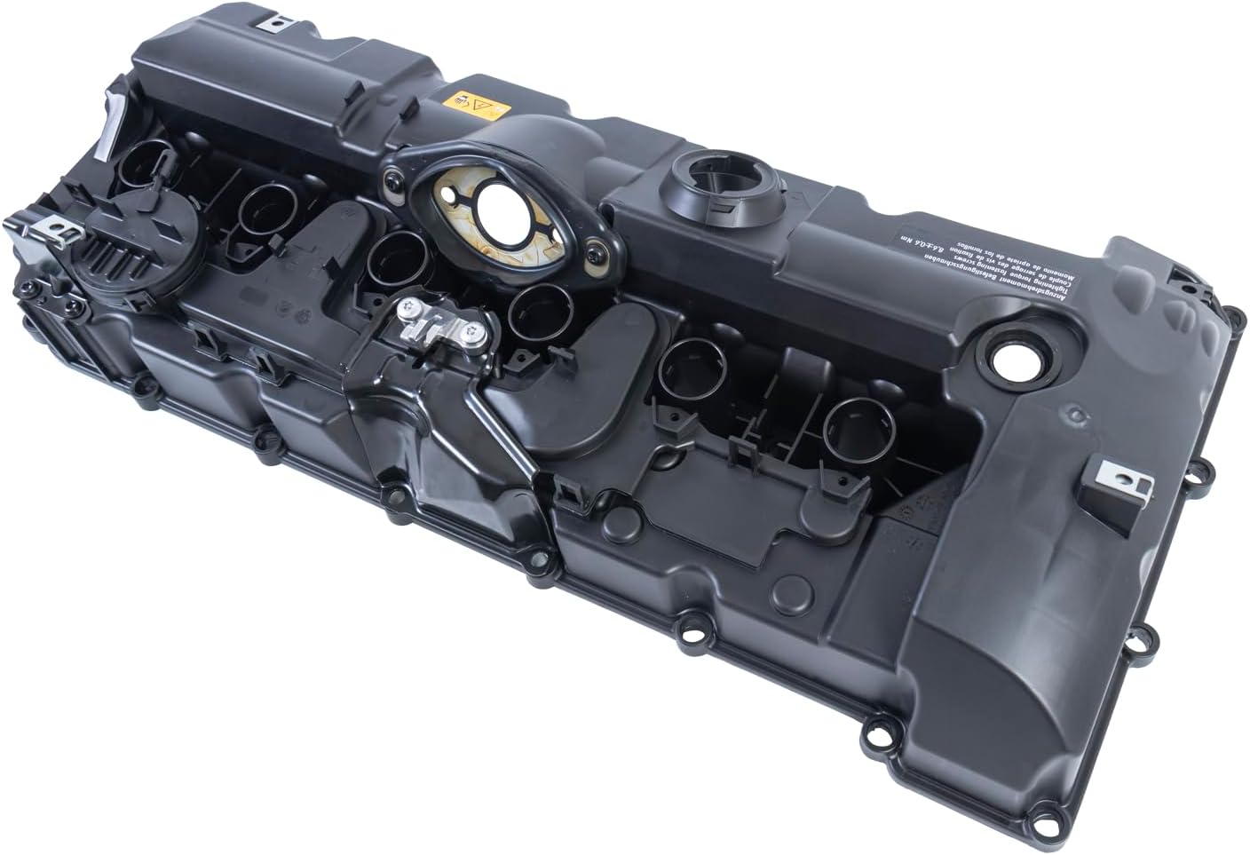 Engine Valve Cover 11127552281 Compatible with BMW 125i, 128i, 130i, 323i, 325i, 328i, 525i, 528i, 530i, X1, X3, X5, Z4 - N52 E60 E70 E82 E83 E84 E89 E90 E92 2.5L, 3.0L w/Bolts & Caps