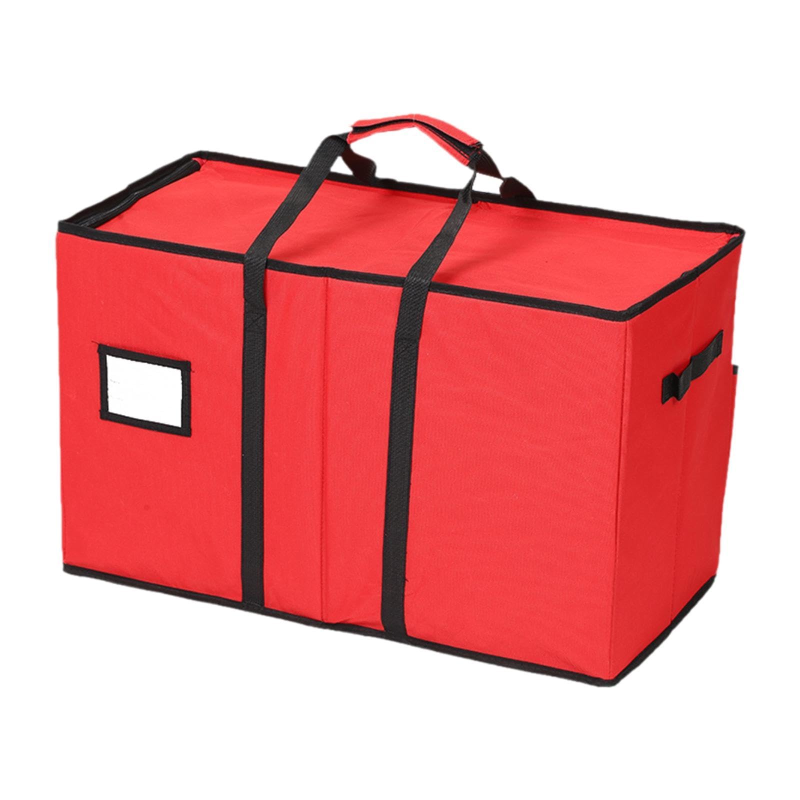 Bolsa organizadora de decoración navideña ideal para ordenar el trastero tras reyes