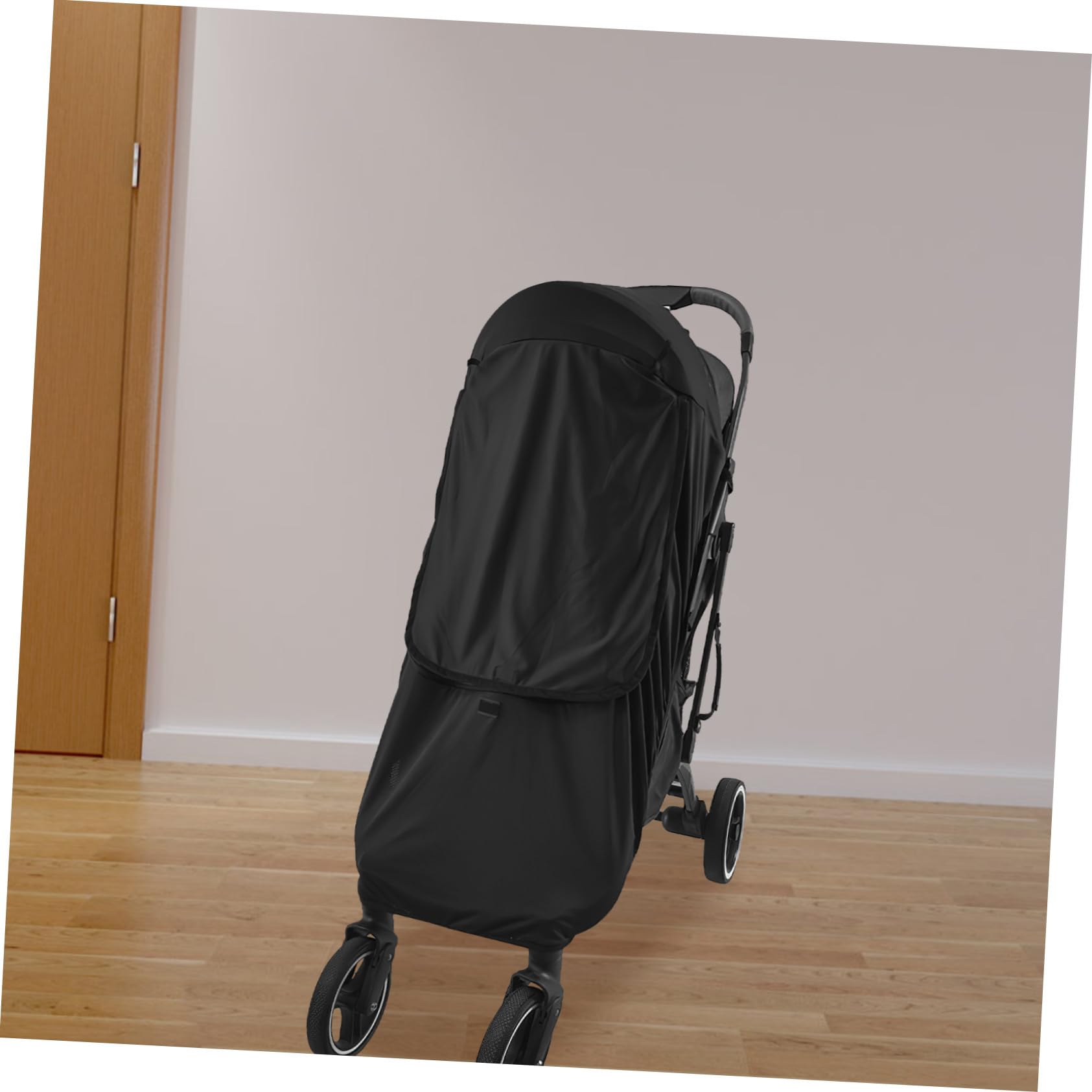 Beaupretty Pare-soleil Poussette Anti-uv Respirant Auvent Léger pour Protection Solaire Garçon Fille Couverture Complète pour et Buggy Bloque Rayons Uv et Chaleur