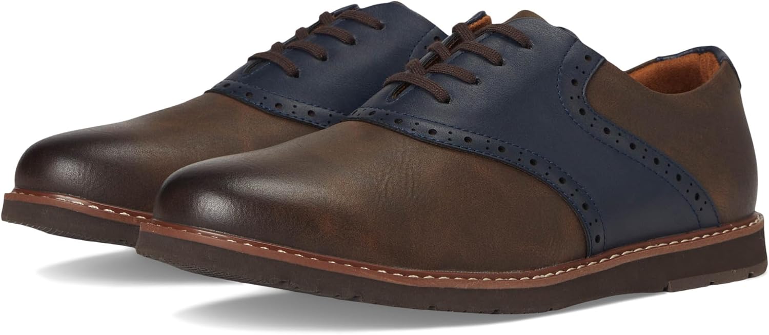 Florsheim Kids Vibe Jr. Boys Plain Toe Saddle Shoe (Toddler/Little Kid/Big Kid)