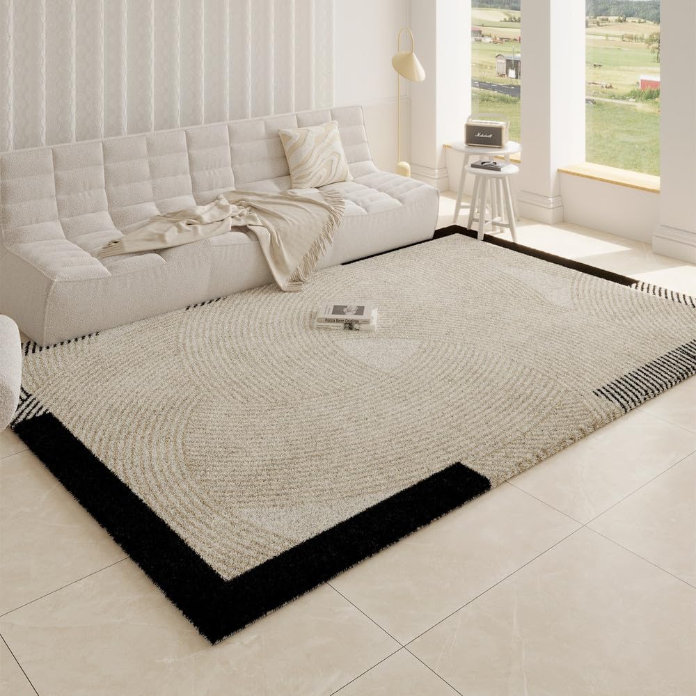 Tapis de sol épais et moelleux lavable de grande surface pour un confort absolu 80x120cm