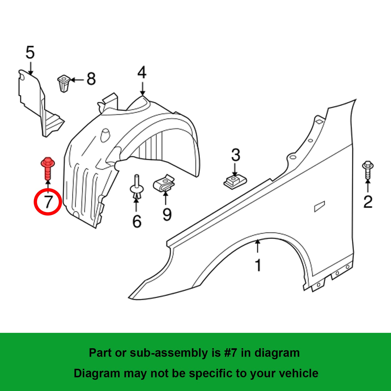 BMW MINI GENUINE HEX HEAD SCREW ST4 8X16-ZNS3 10xPCS 07119901299 | UK - View #6