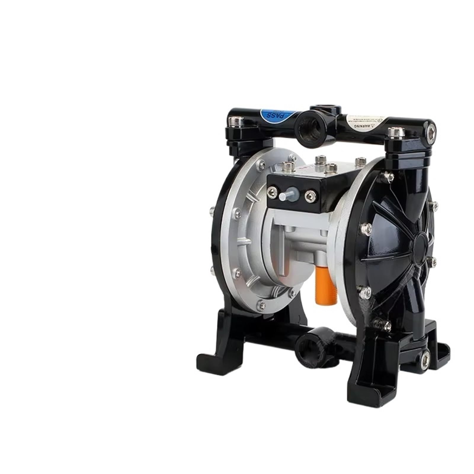Zxzzas One Color Diaphragm Pump, Mini Pneumatic Paint Pump Double Diaphragm Air Operated Pump Pressure Stabilized Industrial Paint Transfer Pump For Sprayin(A15b)