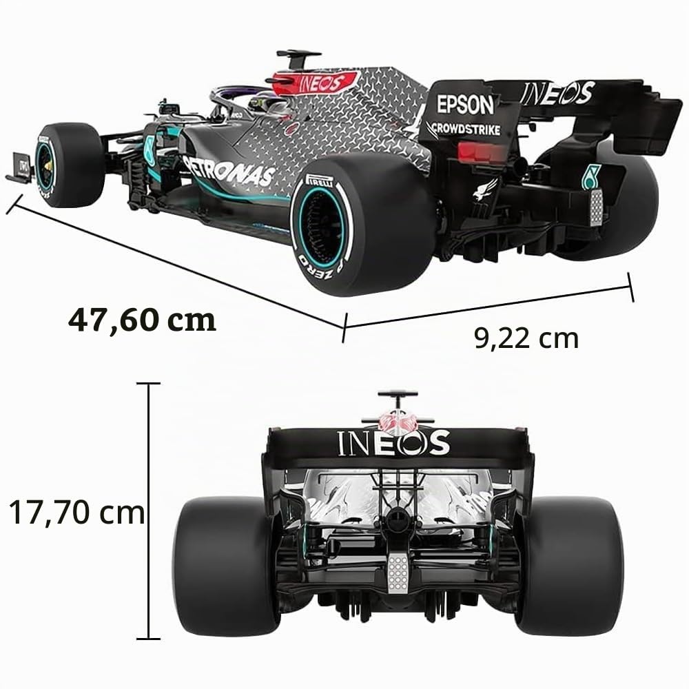 RASTAR Mercedes AMG F1 W11 EQ Performance 2.4GHz RC Car - Licenza ufficiale Mercedes Benz Racing Toy Model Car, regali per bambini ragazzi