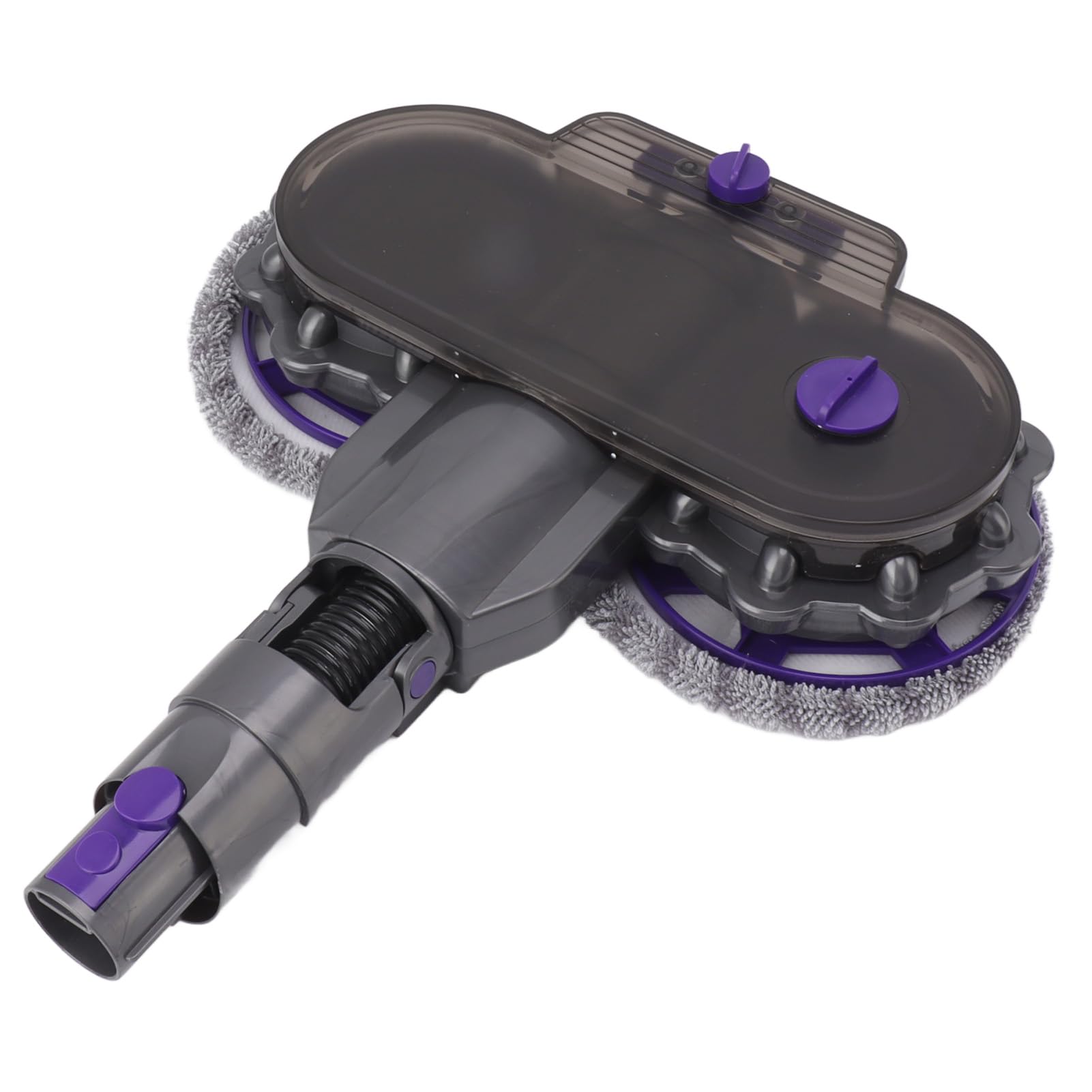 Akozon Fregona Eléctrica Limpia la Cabeza, Limpieza para Aspiradoras V10slim, Accesorios de Limpieza Giratorios Desmontables de 180 Grados, Accesorio para Limpieza de Trapeador, Hogar,