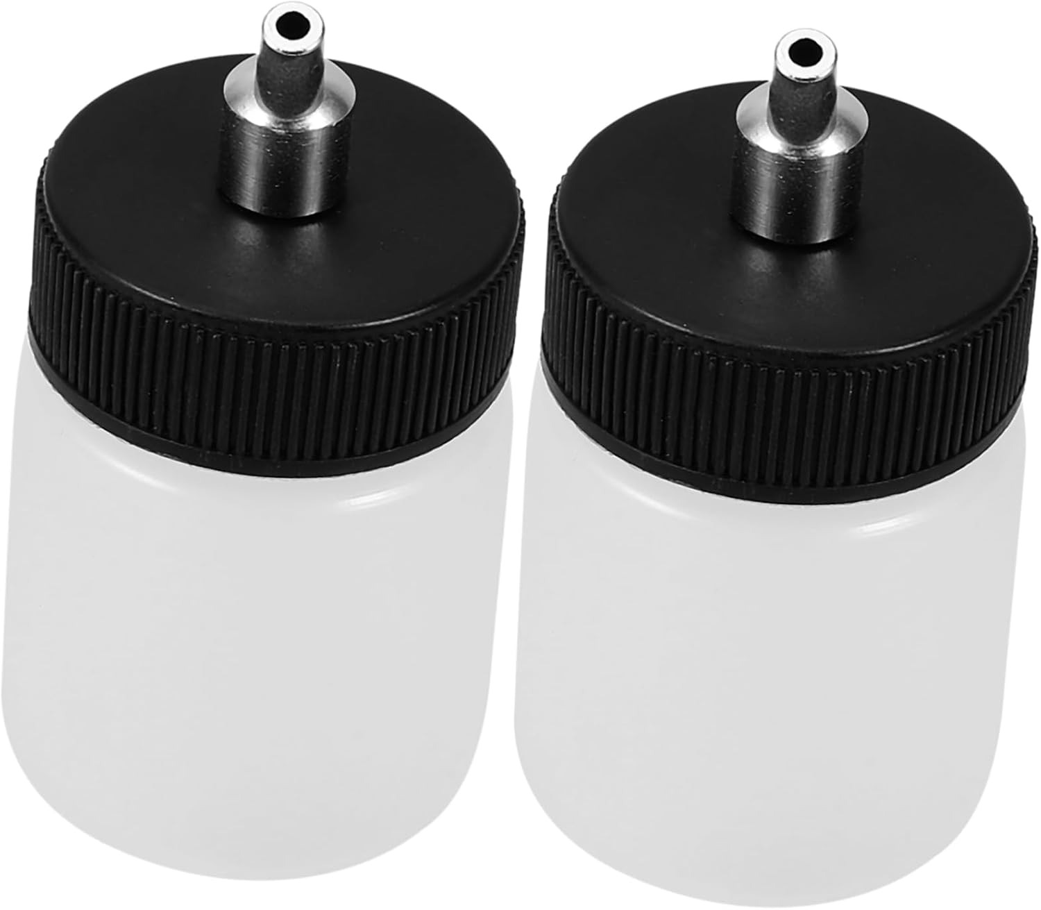 BELLIFFY 4pcs Refillable Plastic Pigment Containers for Airbrush Capacity Spray Paint Cups Detachable Design for Efficient Painting and Reduced Waste image 3