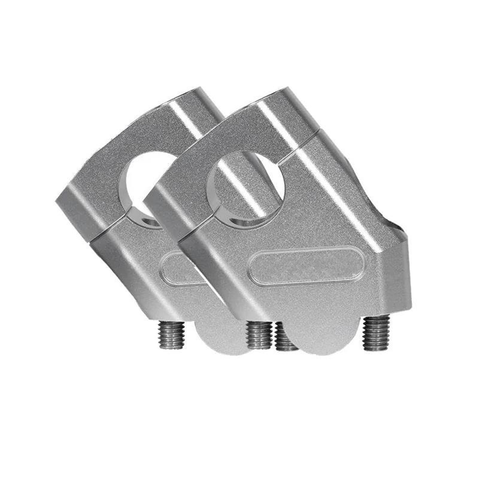 Hdhcscagh Silver For R1200gs For R 1200Gs For R1200 Gs For R 1200 Gs Motorcycle Handlebar Riser 28 Mm 22 Mm Bar Mount Handle Clamp Handlebar Clamps Risers(,28Mm)