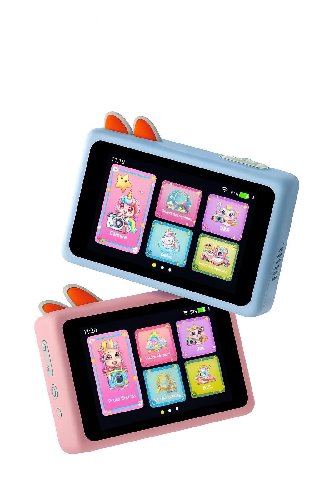 Kids Smart AI Learning Camera with Touch Screen, Educational Digital Camera for Children Photo Recognition, Voice Q&A