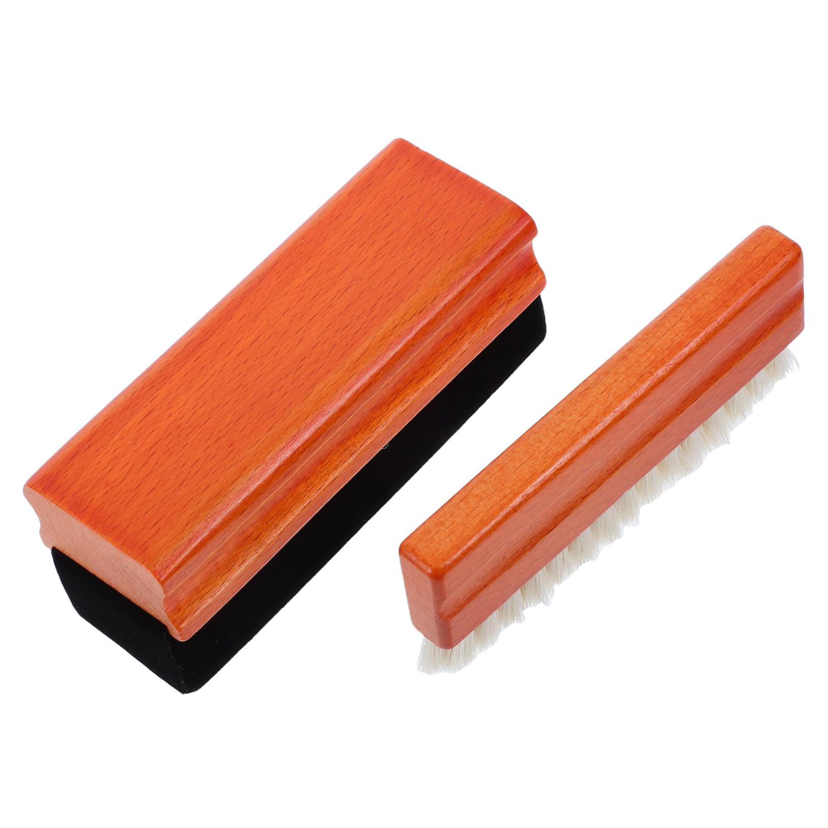 DIYEAH 2pcs Vinyl Record Cleaner Brush Set -Static Handle Cleaning Kit for Vinyl Records Effortless Maintenance Deep Cleaning for Music Enthusiasts