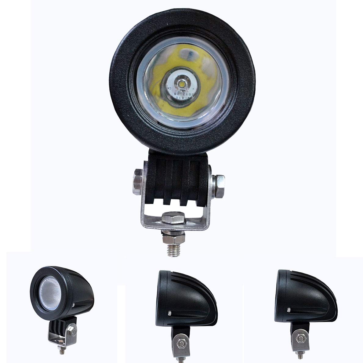 10W 2.12 Inch Led Light Bar Led Work Light Spot and Flood Beam Waterproof Led Lamp for Off Road Car Truck Trains 2 Years Warranty