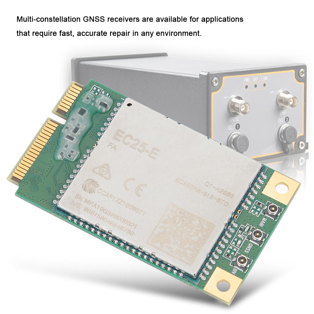 Módulo Mini PCI-E 4G LTE para Quectel EC25-AU en América Latina/Australia/Taiwán - Velocidad de Comunicación Rápida para Enrutadores Industriales, PDA - 1 Módulo 4G