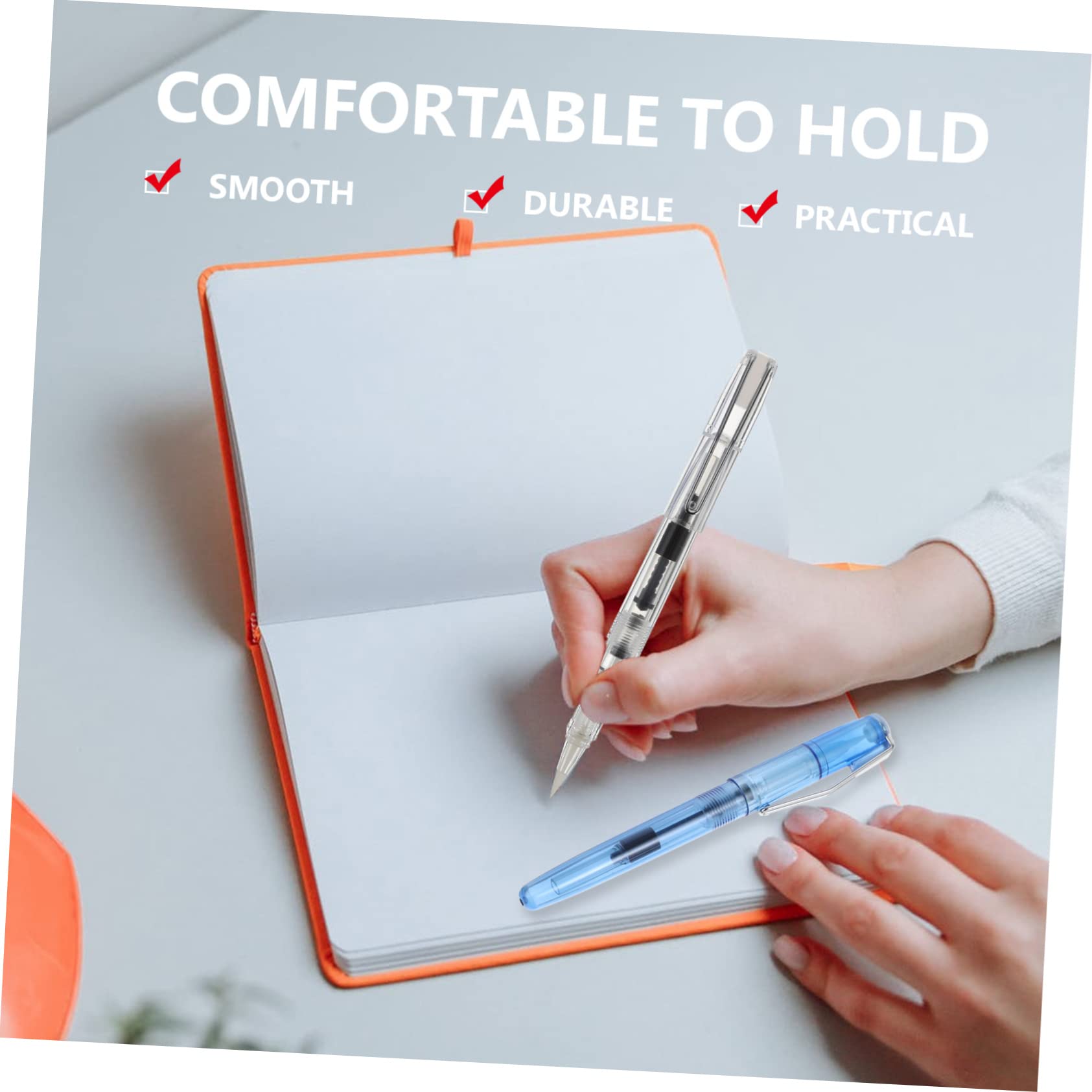 Gadpiparty 8 Sätze Pinselstifte Flexibler Wasserfarben Für Kalligraphie Und Zeichnen Für Schüler Künstler Und Anfänger Transparent 2 Stück * 8