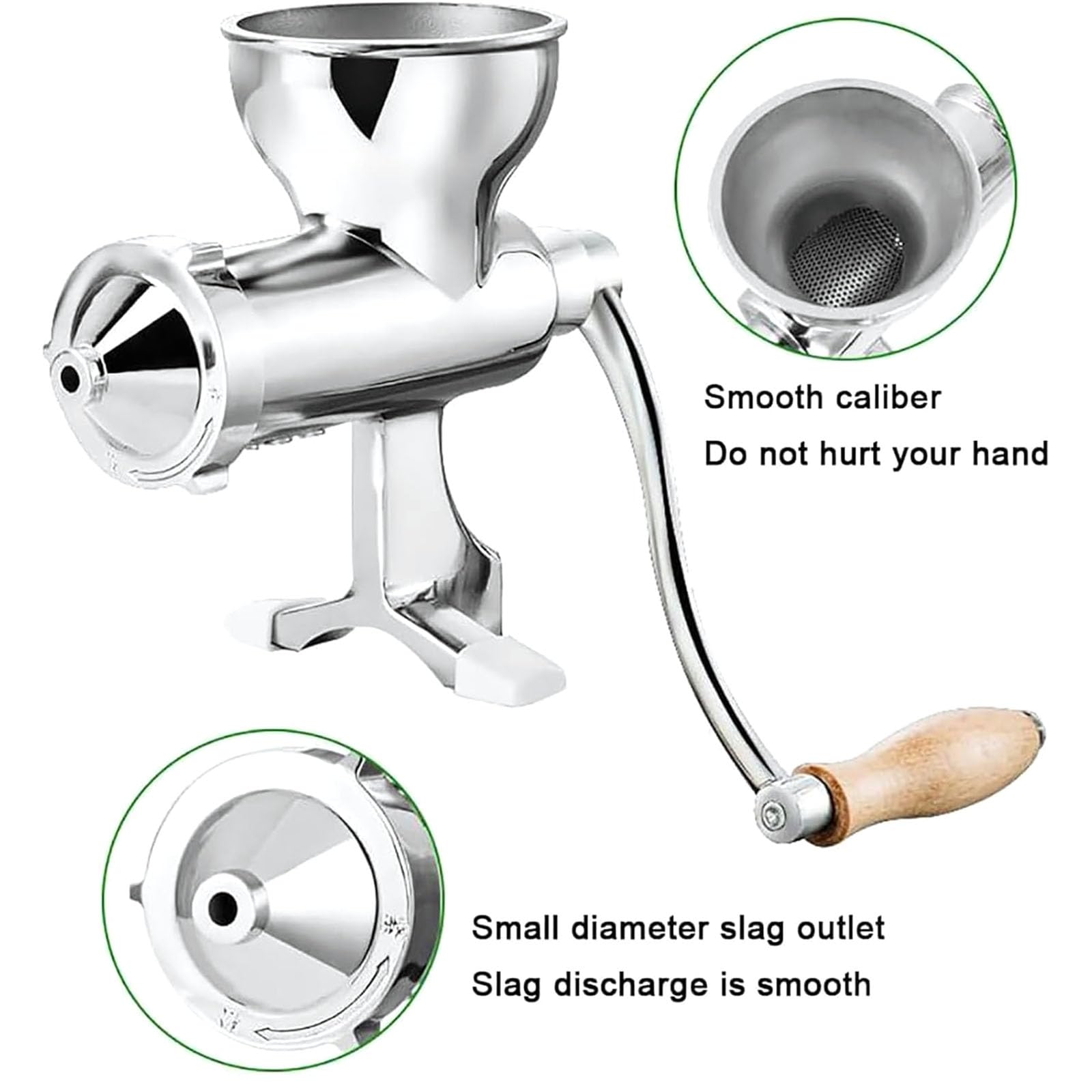 Wheatgrass Juicer - Estrazione efficiente del succo di frutta e verdura