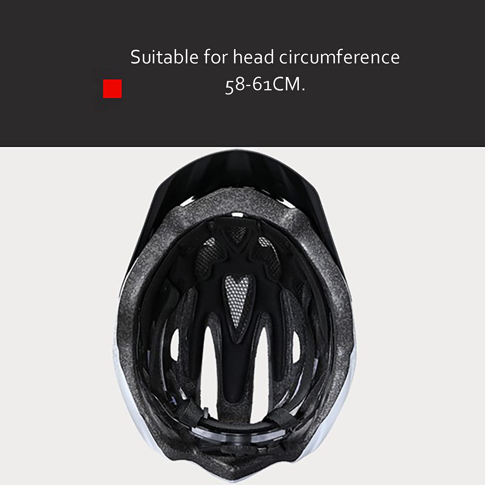 G&F Kask rowerowy, oddychający, 25 otworów wentylacyjnych, regulowany, lekki, kask MTB dla mężczyzn i kobiet