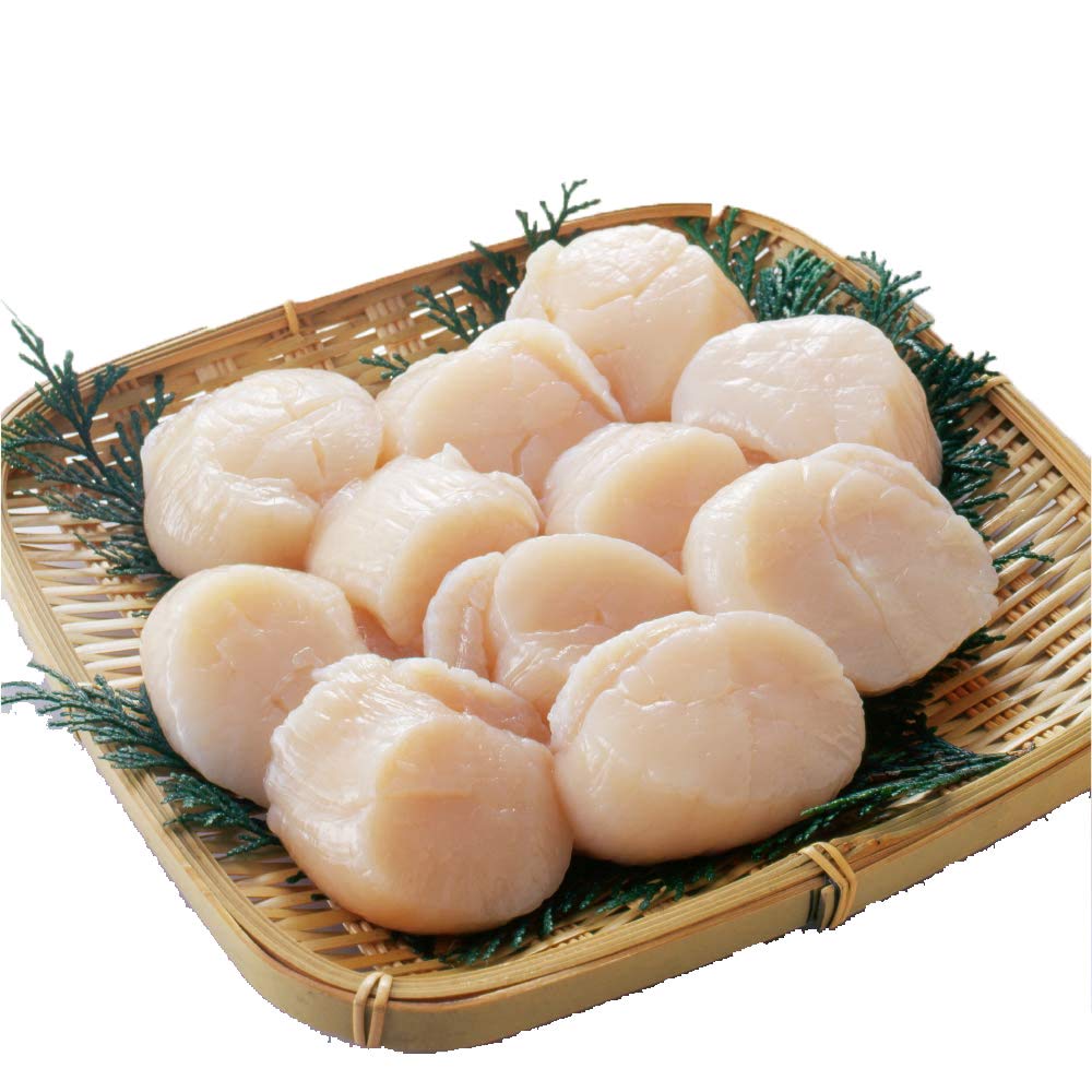 Amazon.co.jp: 鮮度の鬼 お刺身用 ほたて 貝柱 1kg 北海道産