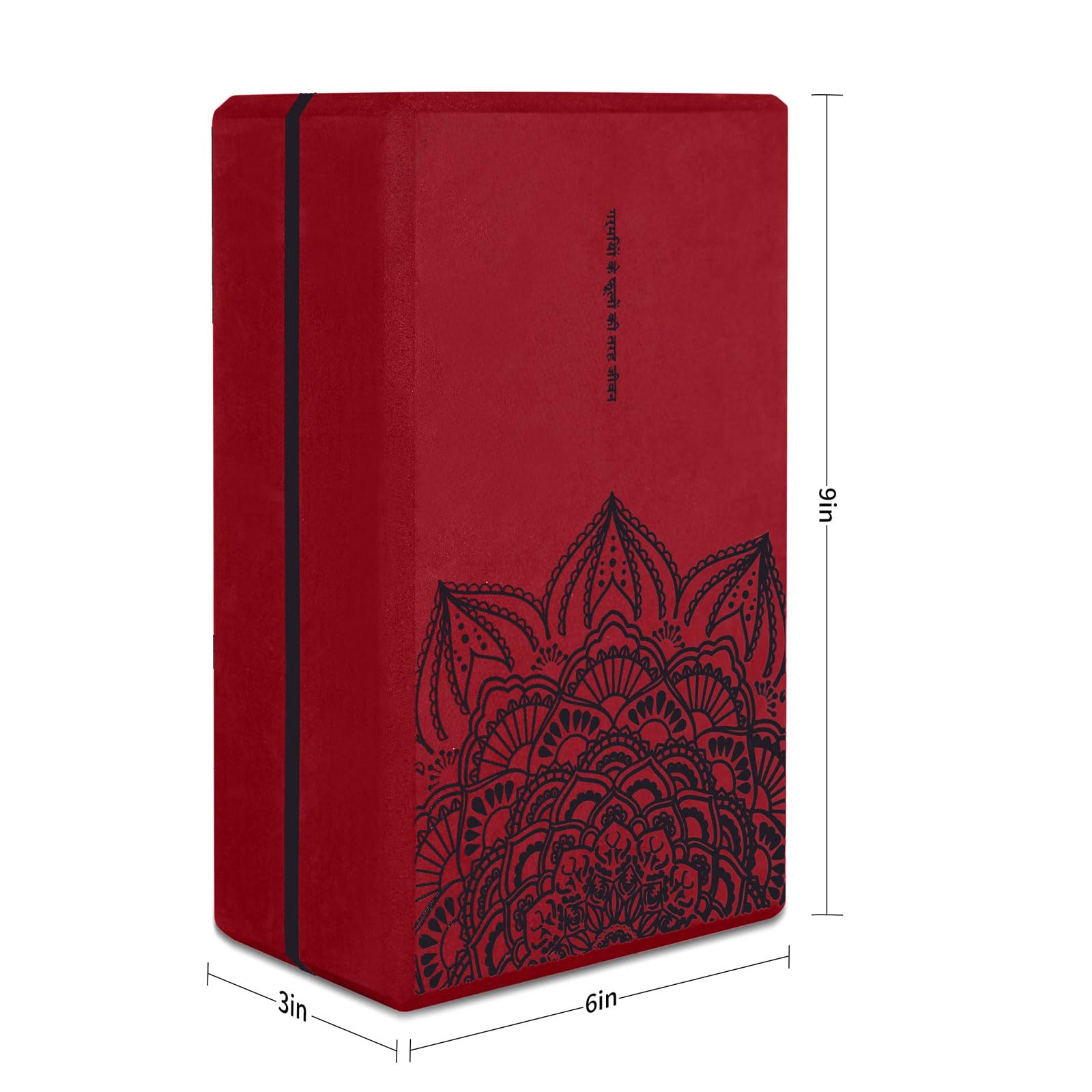 2er Set Yoga-Blöcke Hochdichter Eva-Schaum Blöcke Klötze Stechapfelblüte Yogablock leicht Stabil rutschfest Yoga Zubehör Wählen Sie Ihre Farbe für Yoga,Pilates,Fitness,Unisex