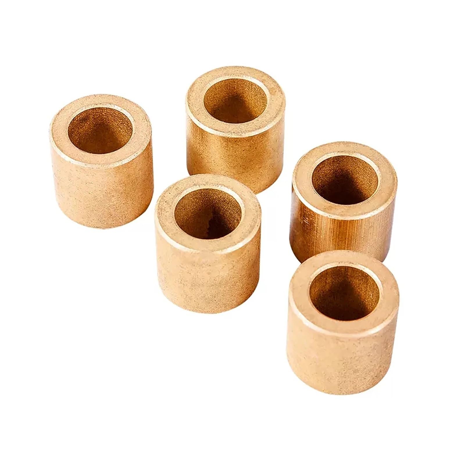 1 tuleja mosiężna do tulei miedzianej stosowanej w metalurgii proszków | Tuleja nośna łożyska olejowego Mała tuleja wału z czystej miedzi(20pcs 5X8X6)