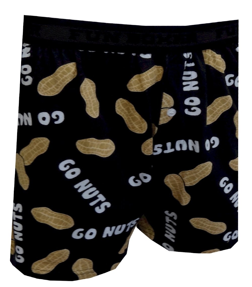 Fun BoxersGo Nuts Men's Boxer Short