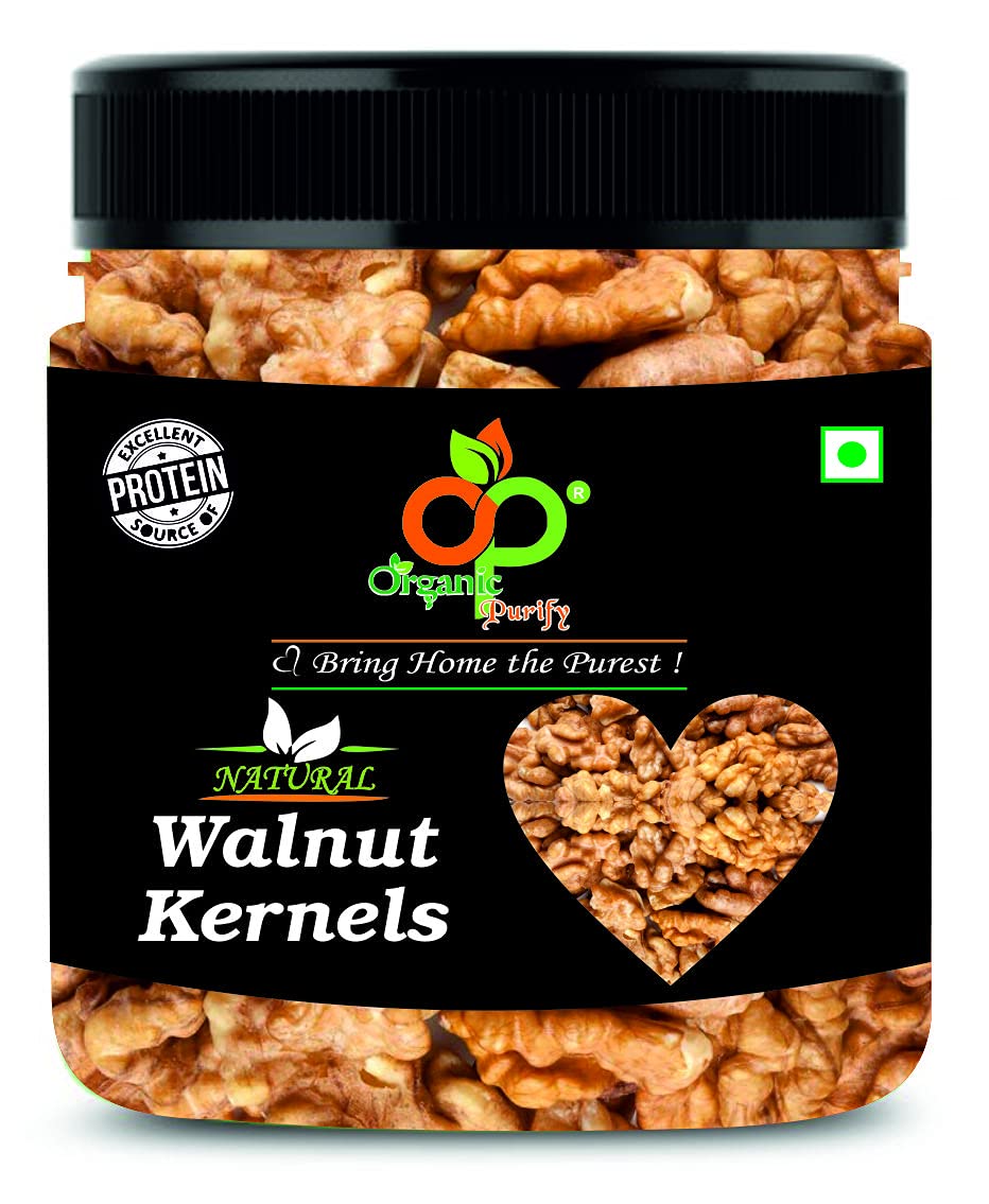 Organic Purify Kashmiri Walnut Without Shell- Akhrot Giri - Walnut kernels 250GM JAR PACK (B09CZ6WR9J) Amazon Price History, Amazon Price Tracker