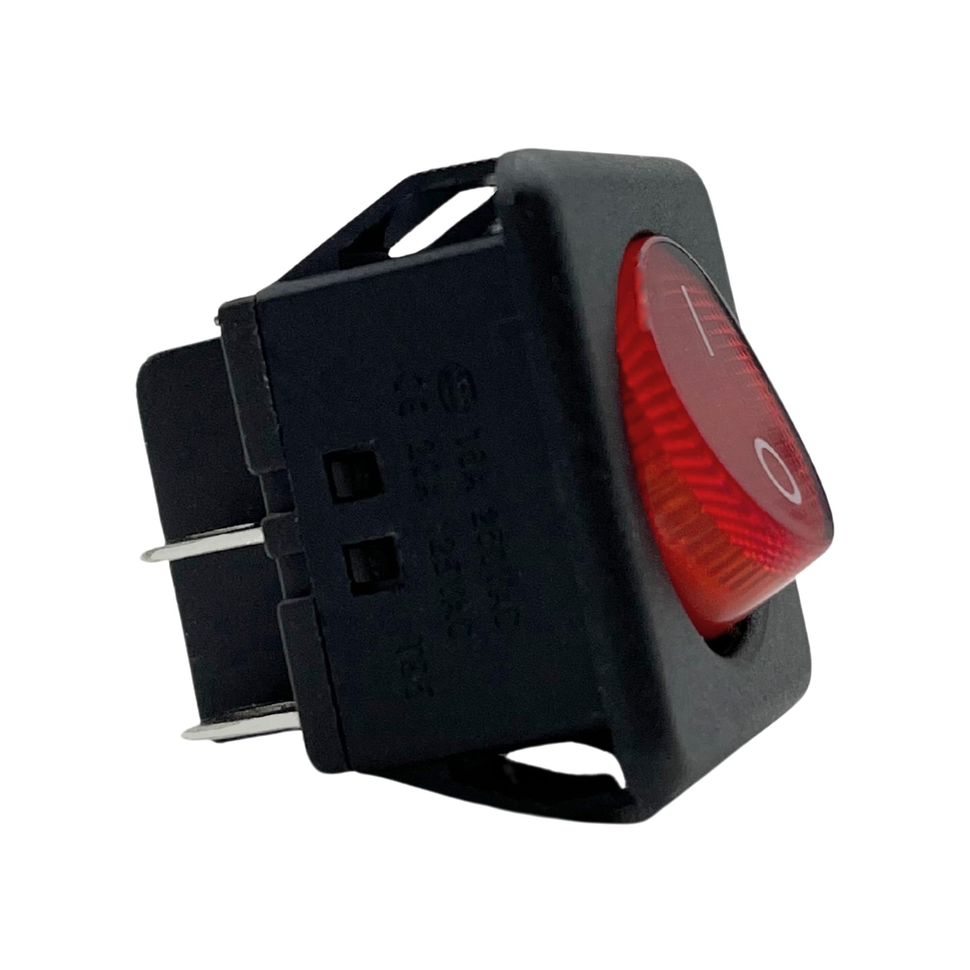 Interruptor Basculante DPST ON/OFF 4 pin, Rojo, 1 Unidad - imagen 4