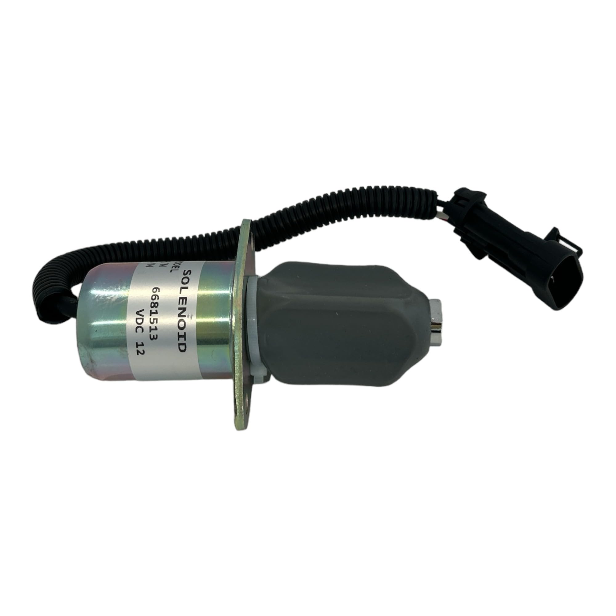 Électrovanne D'arrêt Carburant 12V Pour Bobcat - Référence 6681513 - Compatible Chargeuses T190, S185 Et Excavatrices 325, 328 - 9