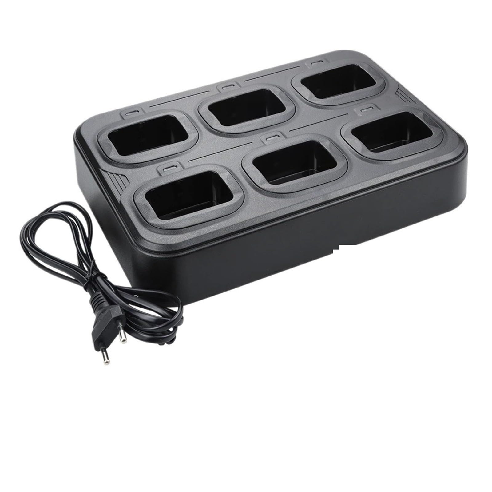 Cargador de Seis vías, Compatible con BAOFENG, Walkie Talkie