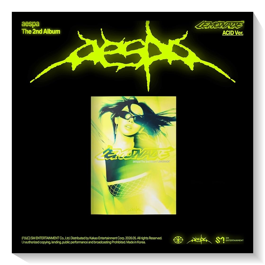 Amazon.co.jp: aespa (エスパ) - 2nd Full Album [ LEMONADE ] (ACID