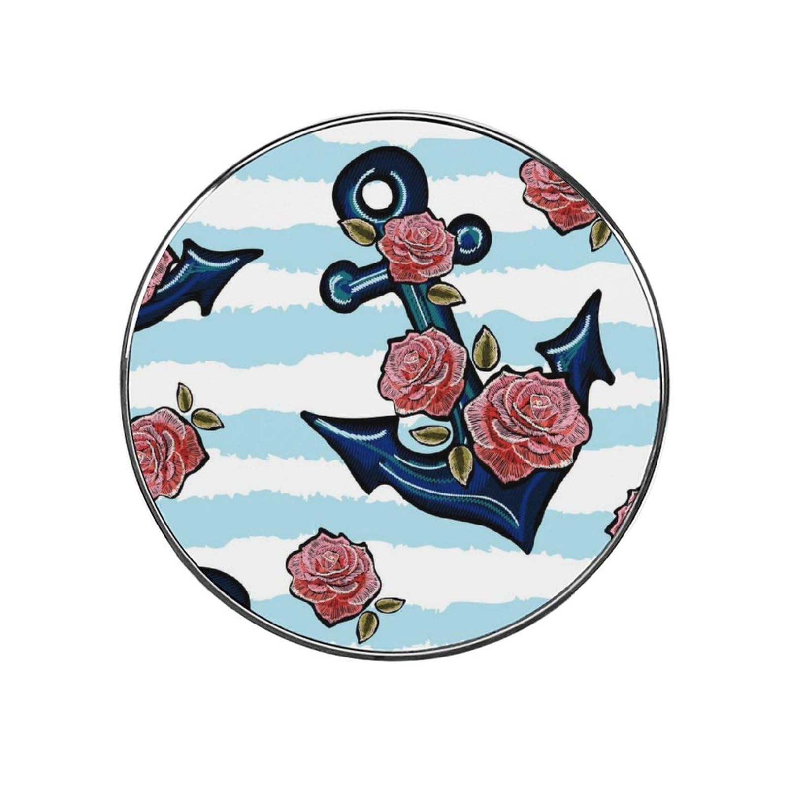 Nautical Flower Refrigerator Magnet Decorative Locker Magnet For Kitchen And Office Home Décor