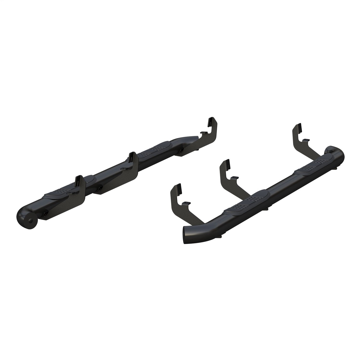 ARIES 204051 3-Inch Round Black Steel Nerf Bars, No-Drill, Select Chevrolet Colorado, GMC Canyon
