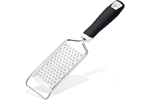 Rainspire - Professional Stainless Steel 3-In-1 Soap Grater, Lemon Zester, and Kitchen Gadget