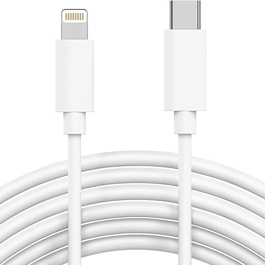Sounce Lightning 20W Cable - Fast Charge & Sync - White