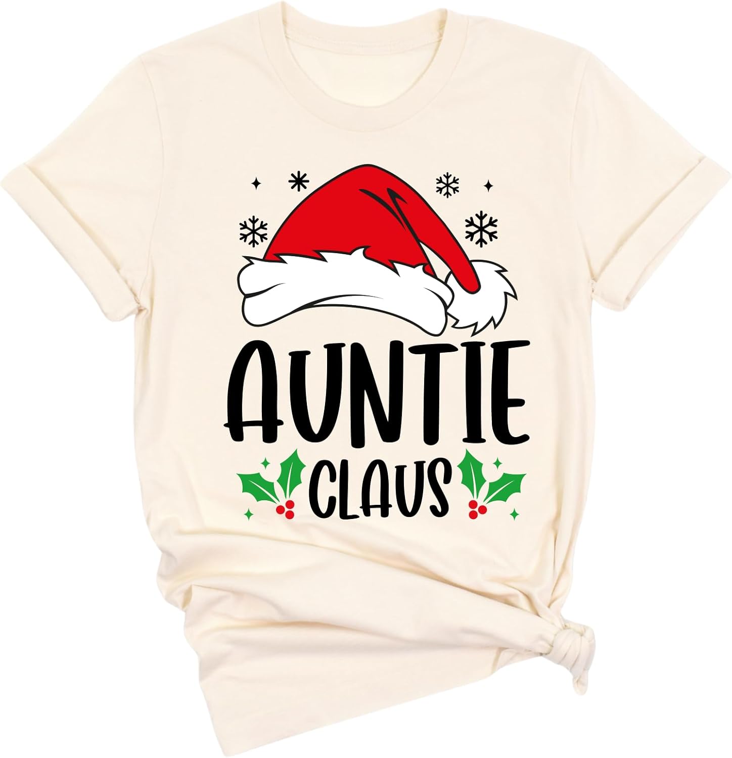 Custom Family Claus Christmas T-Shirt, Family Matching Christmas Shirts, Christmas Party Tess, Group Christmas Family Tshirts - Image 4
