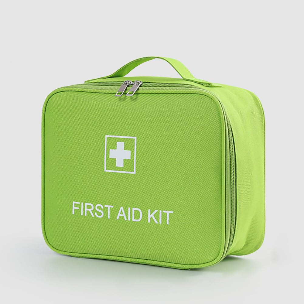 4 sacchetti di pronto soccorso, organizer da viaggio per medicinali, vuoti, per medicine, da viaggio, per casa, ufficio, cucina, viaggi, escursionismo, ciclismo, lavoro