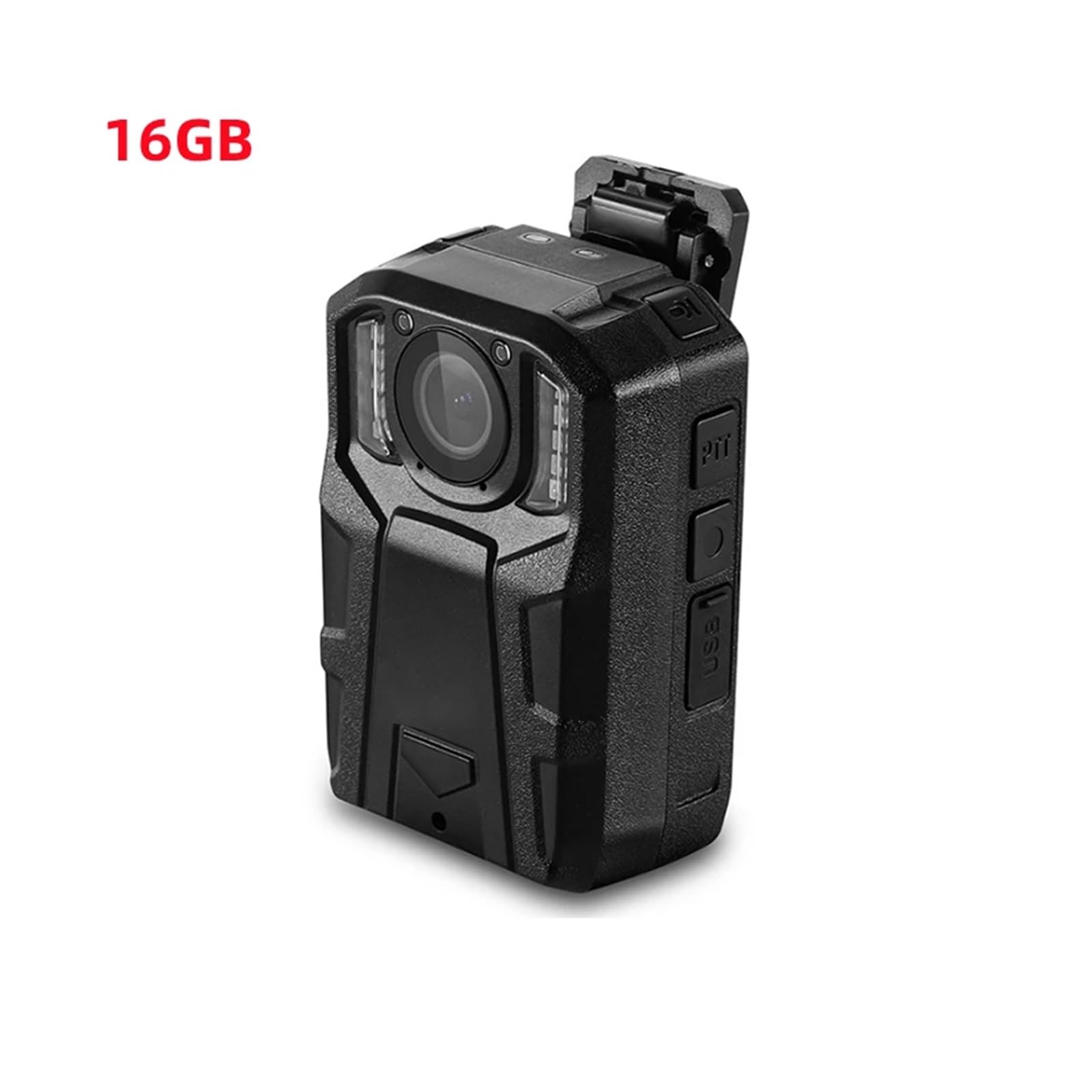 Kamera na ciało YSW-Y2 Mini kamera do noszenia na ciele A7 kamera policyjna do montażu na ciele cyfrowy rejestrator wideo kamera samochodowa HD 1080P kamera DVR z dźwiękiem i obrazem(16GB)