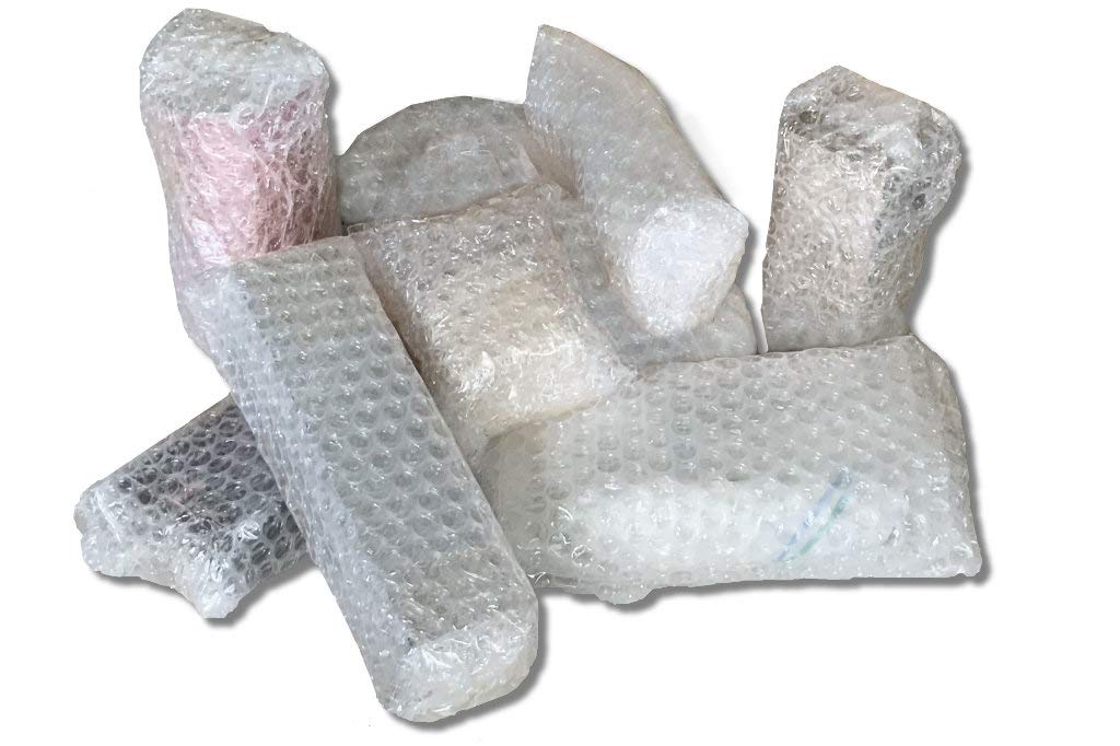 1 rotolo di pluriball completo – pellicola da imballaggio e gommini [forte] [1,0 x 50 m] [60 μ pellicola][gommini da 10 mm, 2 strati] [protezione per il trasporto, materiale di imballaggio]