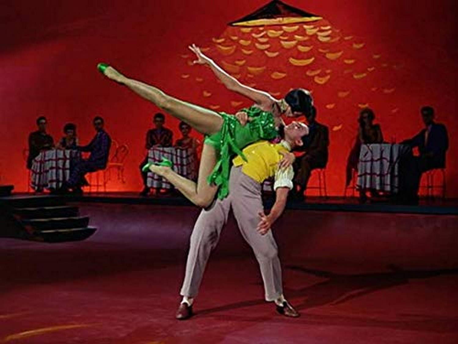 cyd charisse green dress singing in the rain Posterazzi DAP15857 Charisse-Singing Photo Print, 10 x 8, Multi: Posters & Prints green cyd charisse singin in the rain