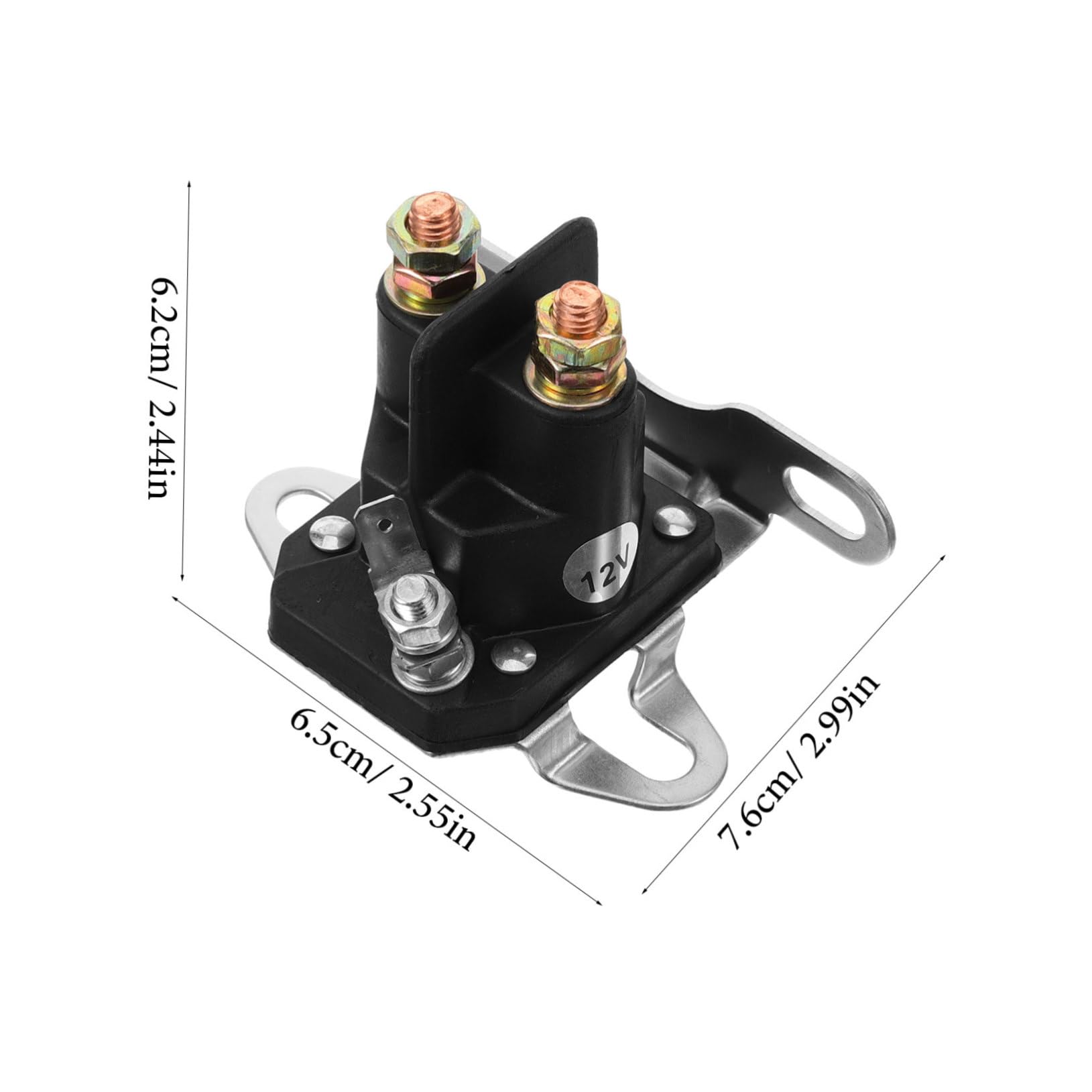 ifundom 5 Piezas De Arranque del Motor De Cortacésped Solenoides De Relé De Arranque Solenoide De Repuesto Relé De Solenoide De Arranque De Cortacésped Solenoide De Arranque De
