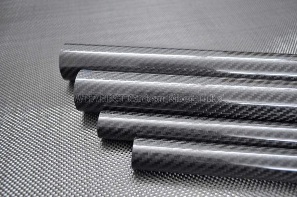 1PCS. Carbon Fiber Tube 3K OD 20mm X 16mm X 500mm Length 3K High Glossy Twill 100% Full Carbon Composite Material/Pipes. RC Plane/RC DIY