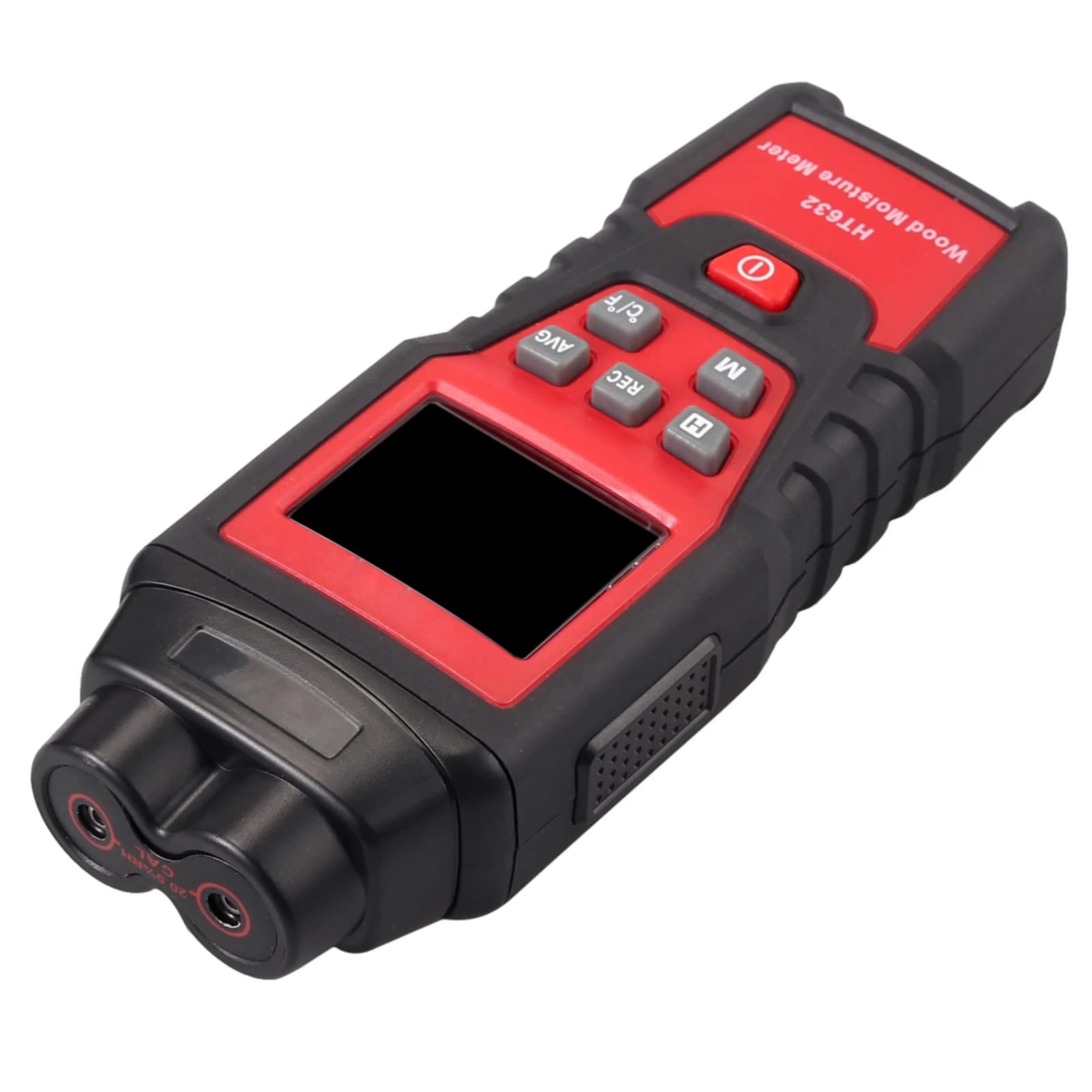 Misuratore di umidità digitale per legno, rilevatore di umidità da parete con 7 modalità, rilevatore di umidità da parete, misurazione a microonde rapida e precisa, con display LCD retroilluminato