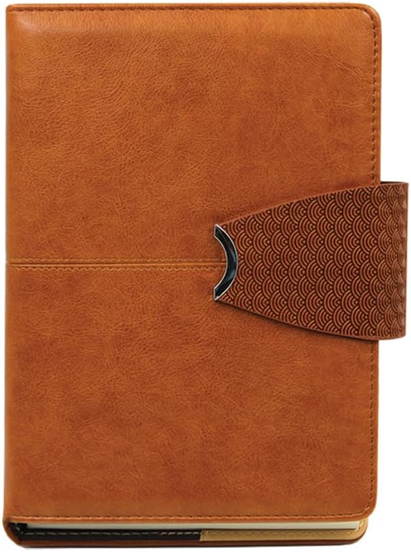 SYMPHONY 2026 Portfolio Dated Diary with Dates, 2026 Daily Planner Full Page Per Day with Monthly Calendar, New Year Journal 2026 80 GSM Size A5 21x14cm, 365 Days Aesthetic Book & Daily Diary for Office (TAN)
