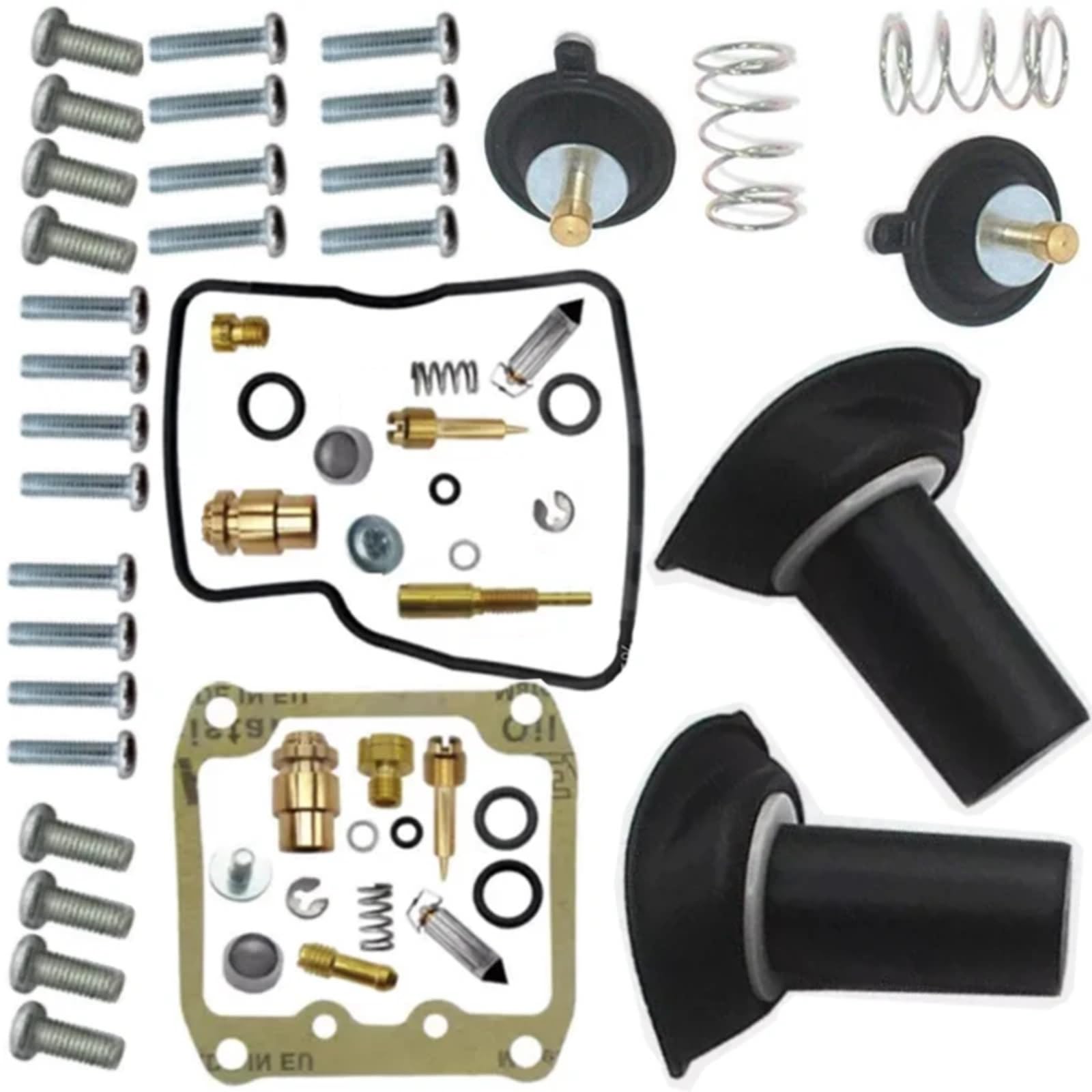 Kit Carburador Repuesto Kit De Reparación De Carburador De Motocicleta Compatible Con Suzuki Para VS700 Para Intruder 1986-1987 Para VS750 Para Intruder 1988-1991(C Style)