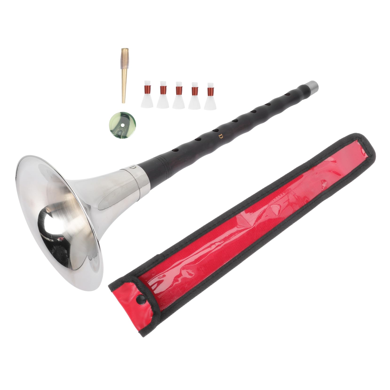 BESPORTBLE Strumento Musicale Suona in Legno e Ferro per Principianti e Professionisti, Facile da Suonare e Resistente alla Ruggine, Set Completo Accessori Colorati Colore Casuale