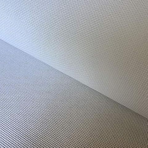 22 Count Cross Stitch Fabric Embroidery Aida Cloth, White, 59"W x 39"L Cover