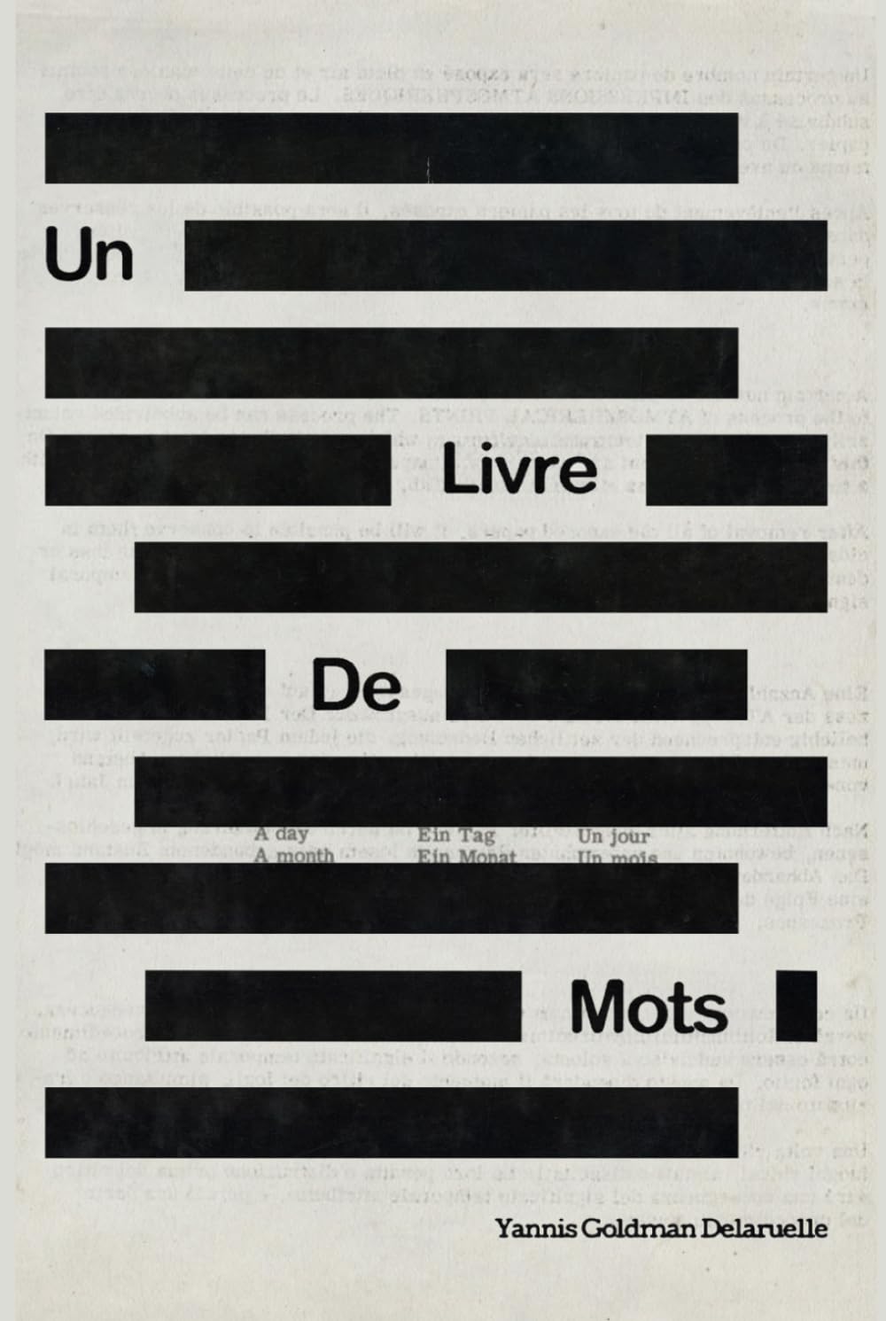 Un Livre De Mots