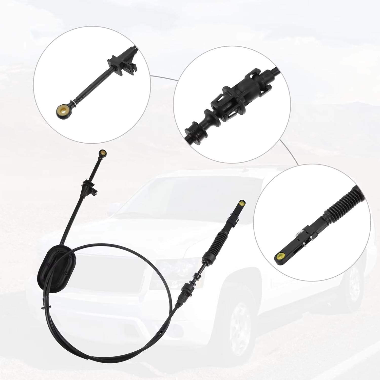 Gearshift Cable Compatible With Chevy For SSR 2005-2006 For Trailblazer 2005-2009 Car Transmission Gearbox Gear Shifter Shift Selector Lever Cable