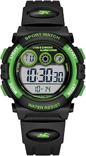 Watches for Kids Digital Sport Waterproof Boys Girls Watch Outdoor 12/24 H Alarm EL Backlight Stopwatch Military Child Wristwatch Ages 3-15