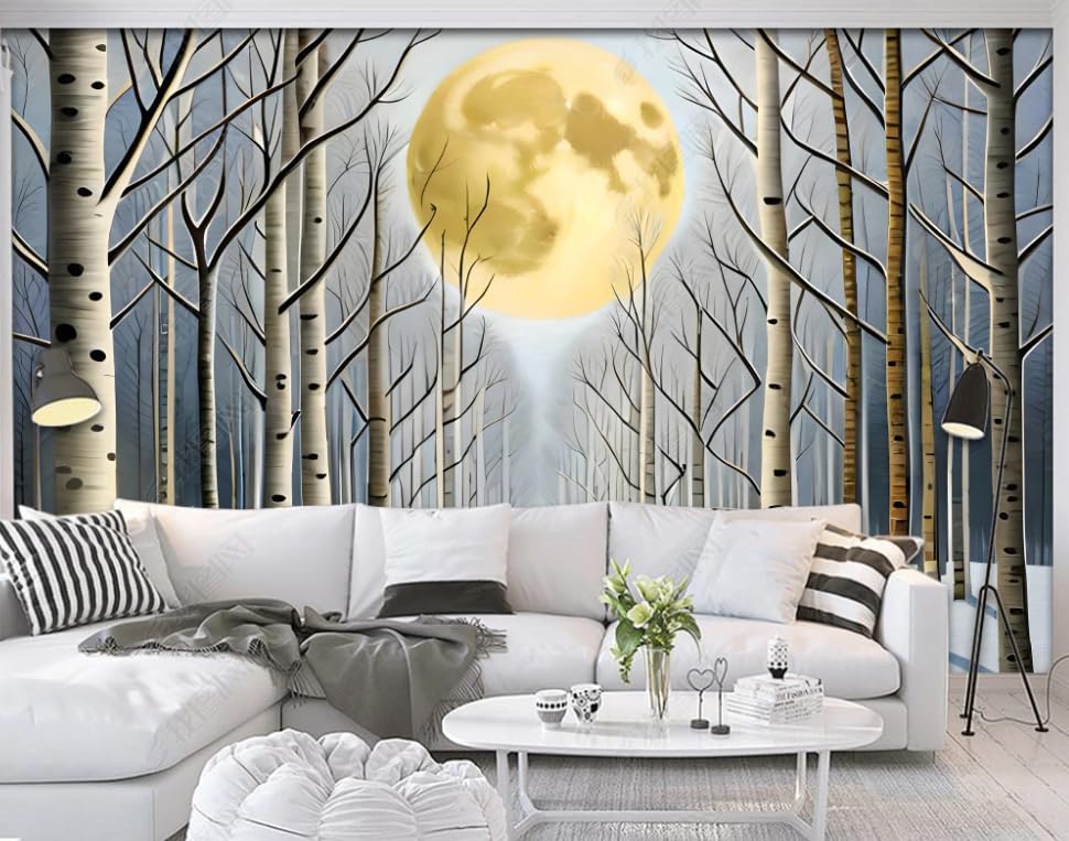 Papier peint intissé noir et jaune 400x280 cm poster mural géant